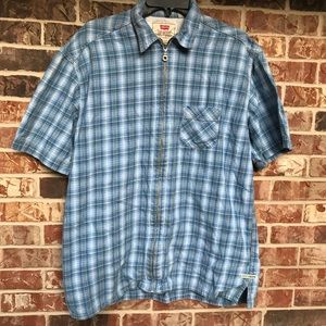 🐾SOLD Vintage Levis Zip-Up Flannel Shirt